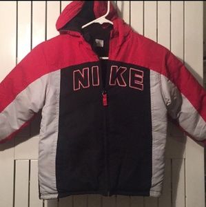 Red and black mike winter/snow jacket